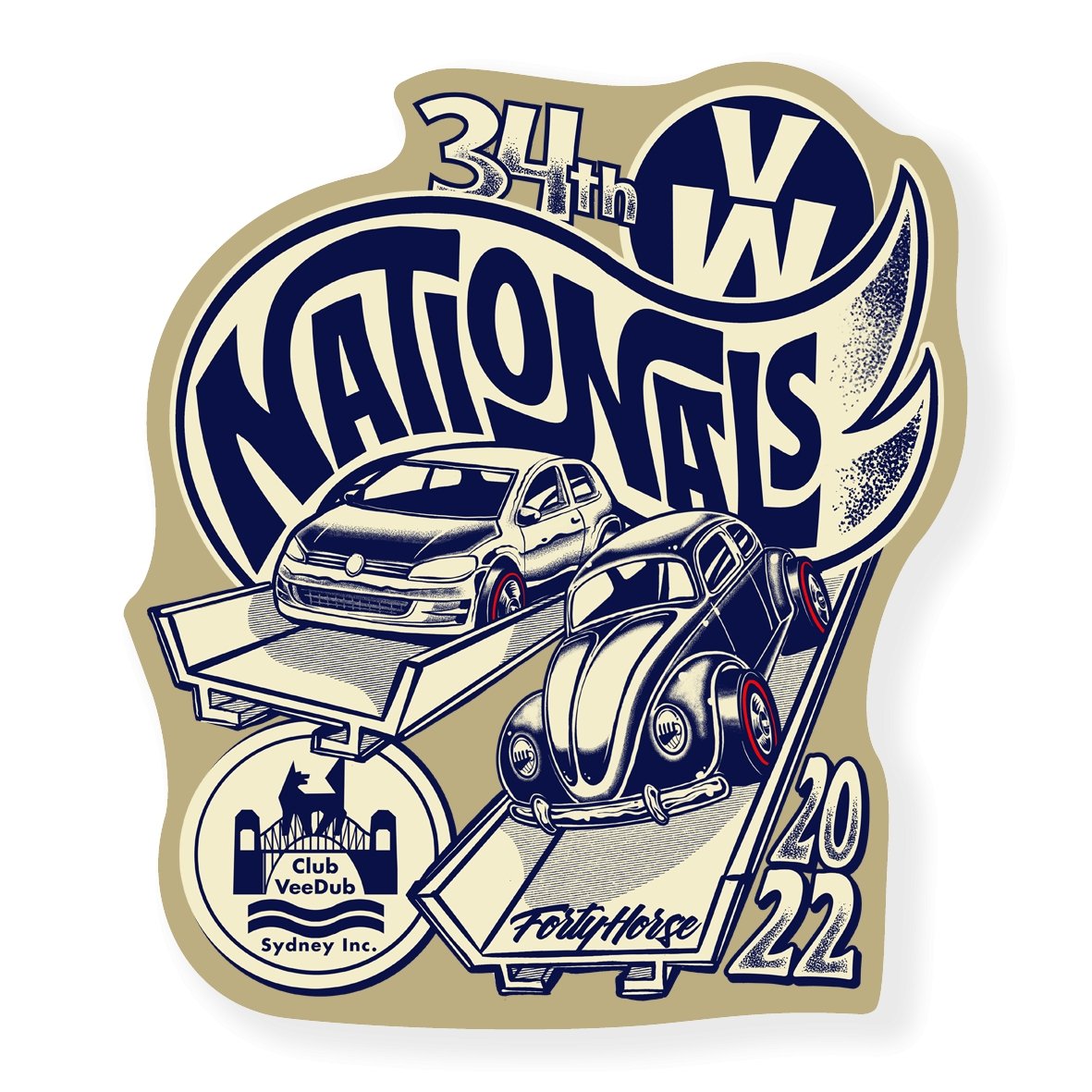 VW Nationals 2022 Sticker