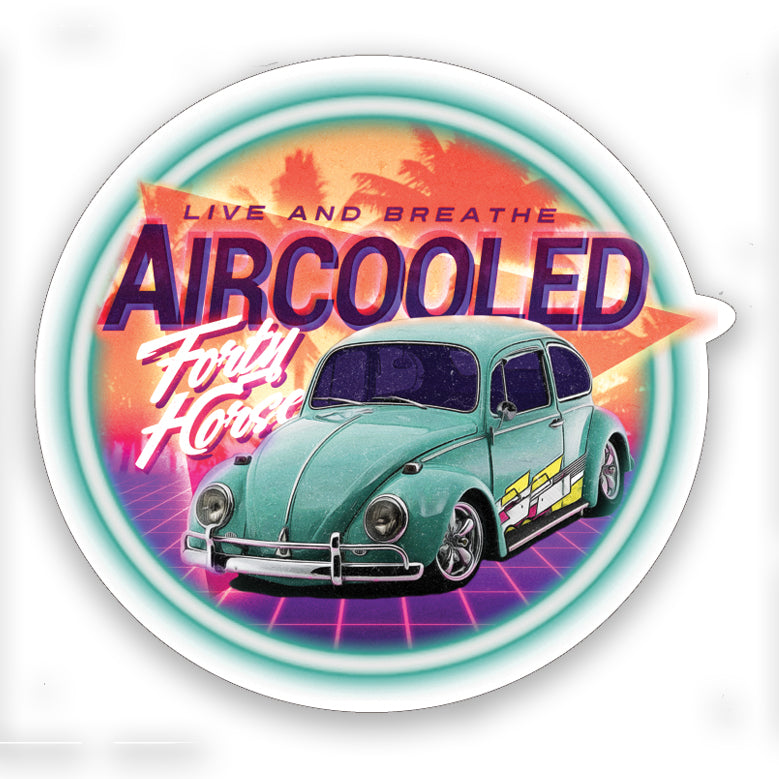 Aircooled 80's Sticker