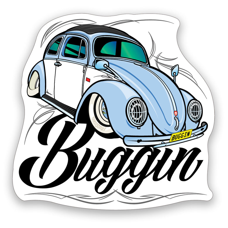 Beetle Buggin Sticker
