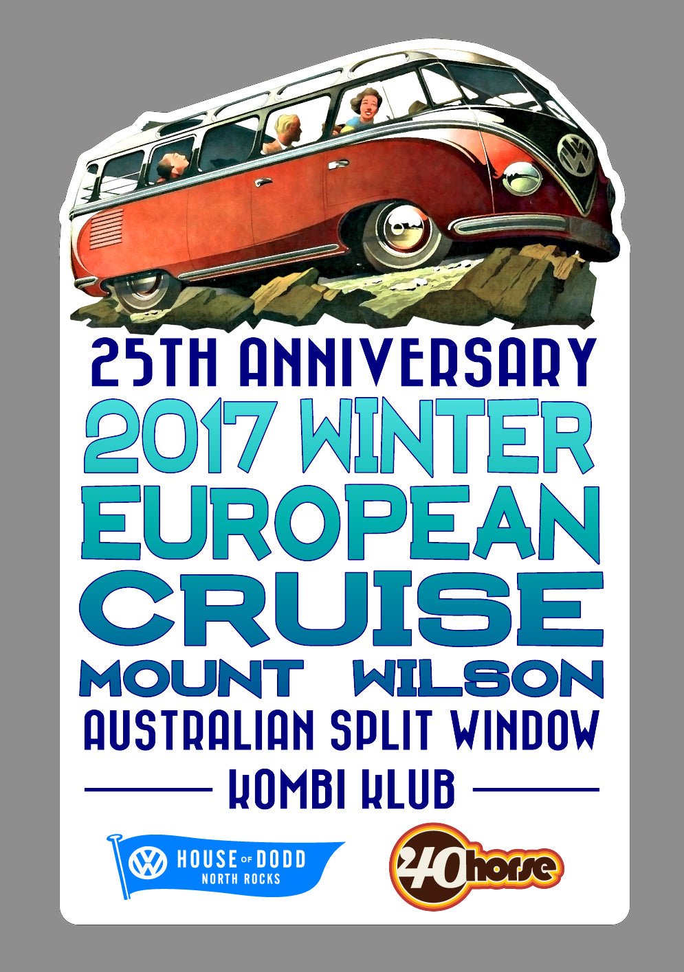 Winter Cruise 2017 Sticker