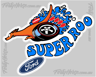 Super Roo Left Sticker