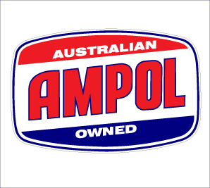 Ampol Burger Sticker