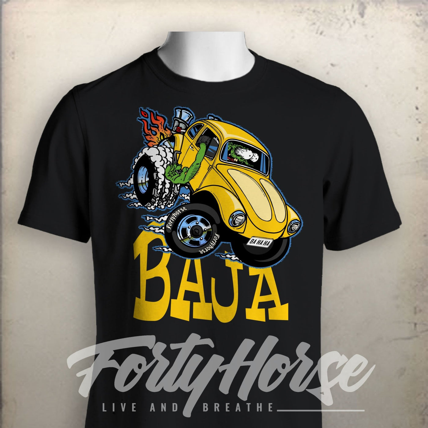 Baja bug t shirt online