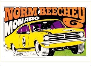 Beechey Monaro Sticker