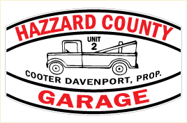 Hazzard County Sticker