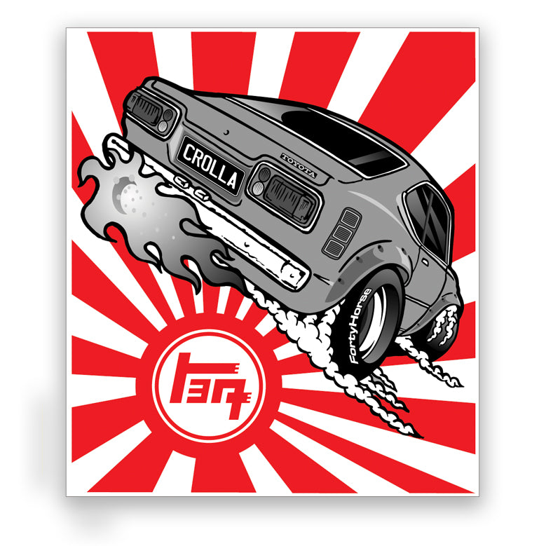Toyota Corolla KE35 Sticker