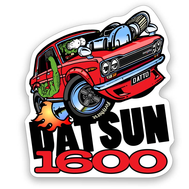 Datsun 1600 Sticker