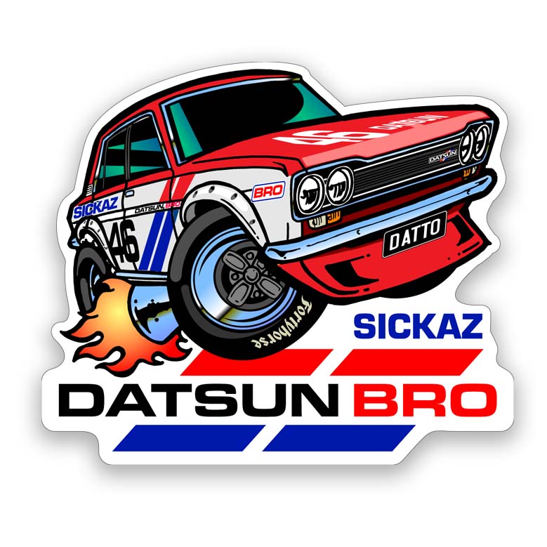 Datsun 1600 Sticker