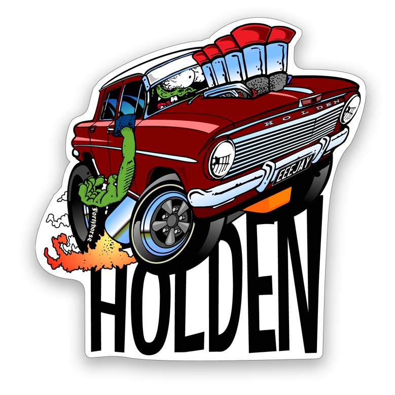 EJ Holden Sticker