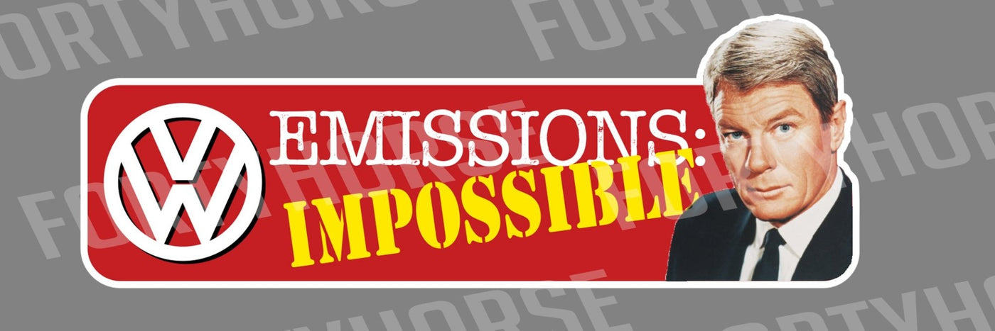 Emissions Impossible Sticker
