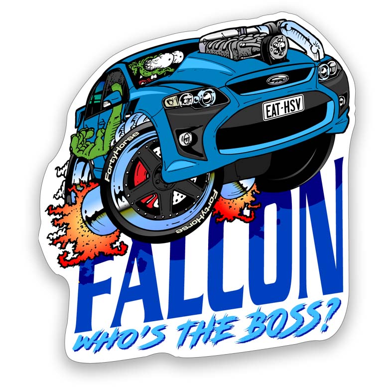 FG GT Falcon Sticker