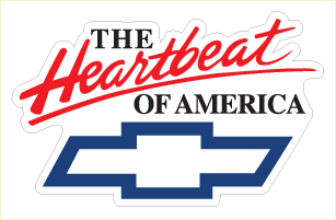 Chevy Heartbeat Sticker