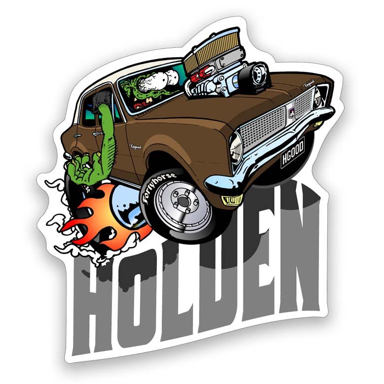 HG Holden Sticker