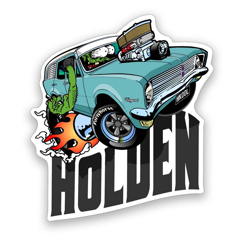 HK Holden Sticker