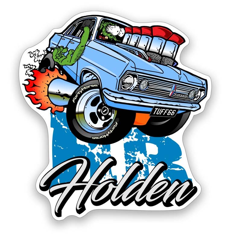 HR Holden Sticker