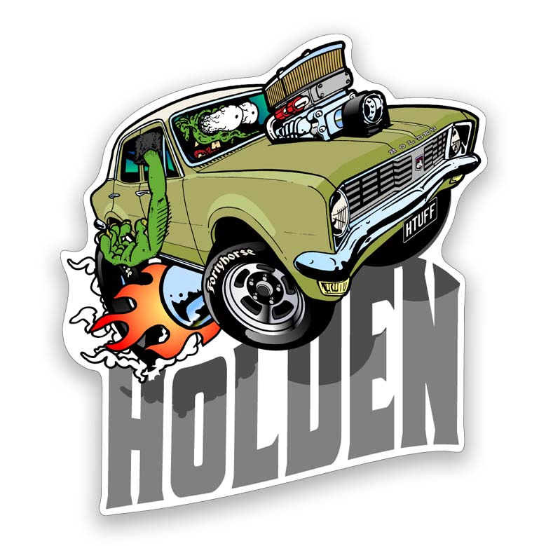 HT Holden Sticker