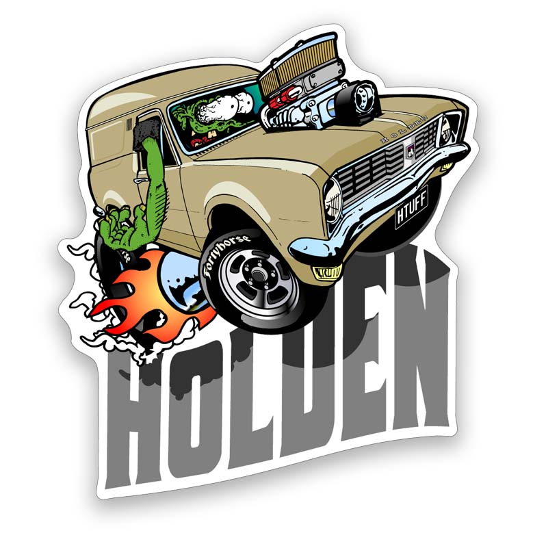 HT Holden Sticker