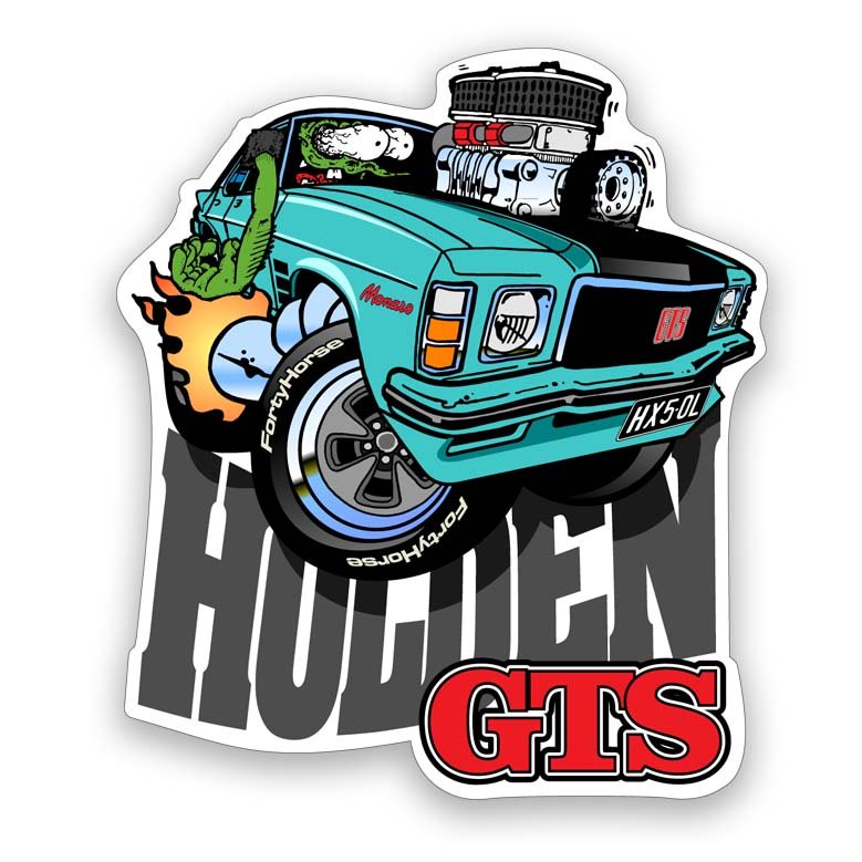 HX Holden Sticker