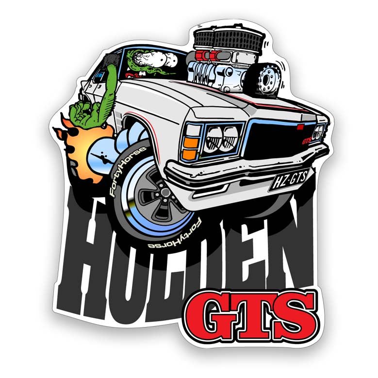HZ Holden Sticker
