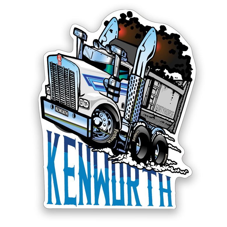 Kenworth Dump Sticker