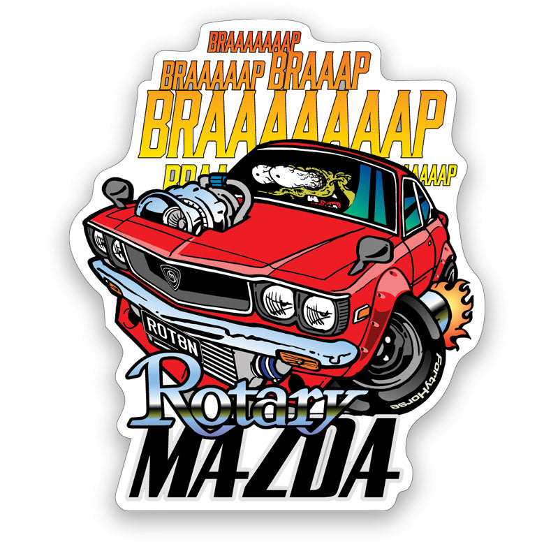 Mazda RX3 Sticker