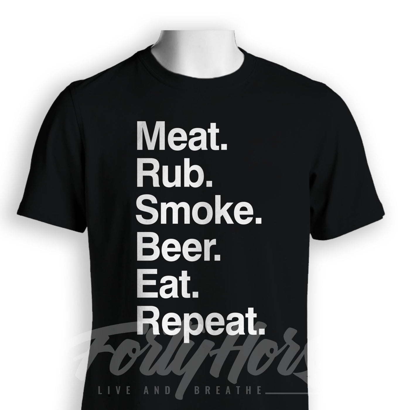 BBQ Shirt - Meat, Repeat
