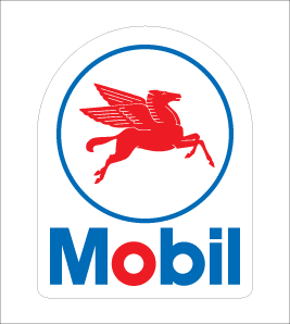 Mobil Pegasus Sticker