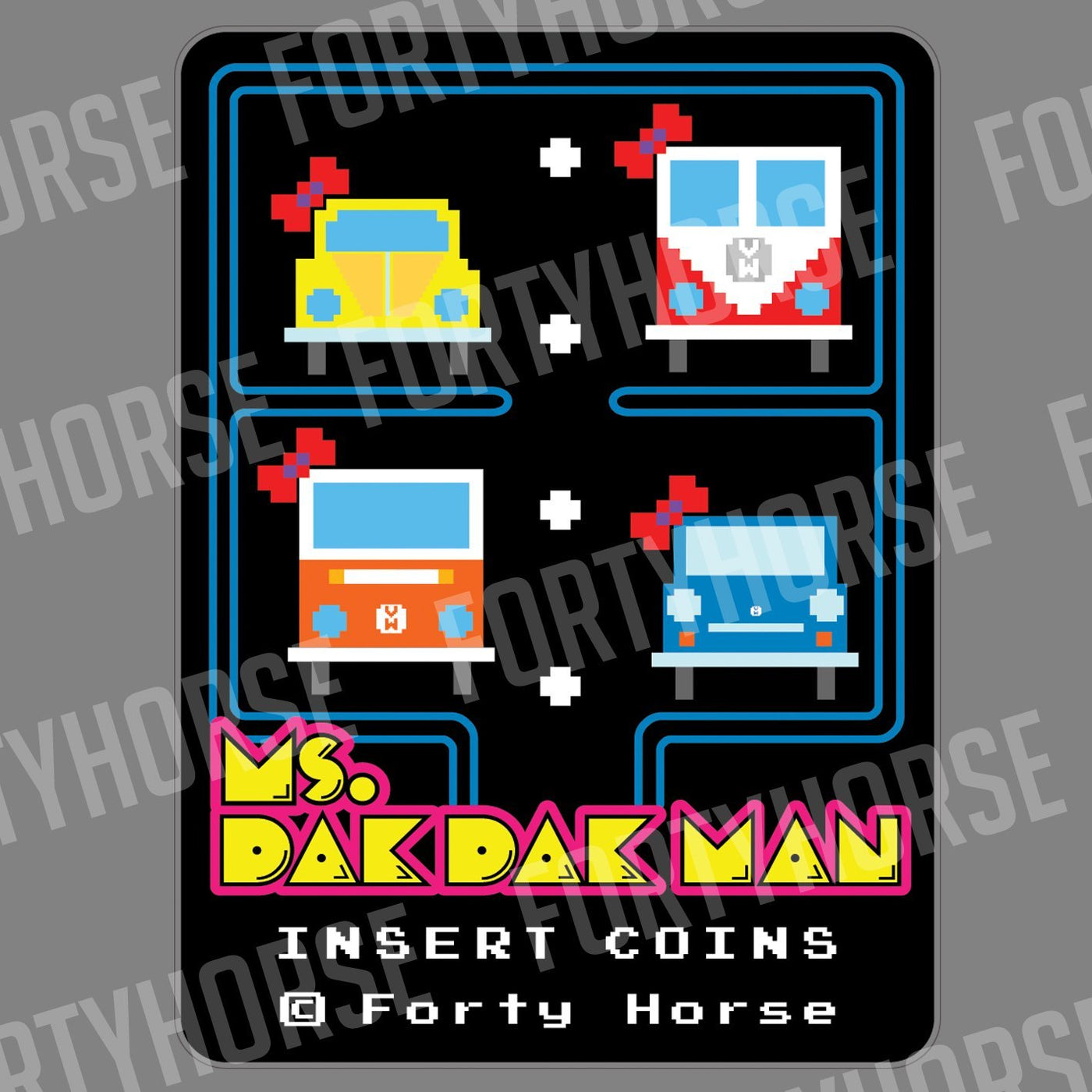 Ms Dak Dak Man Sticker