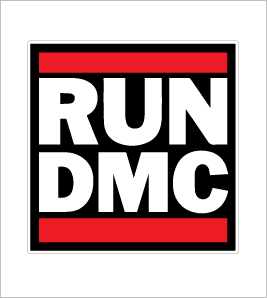 Run DMC Sticker