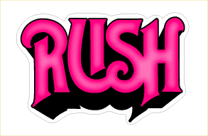 Rush Sticker