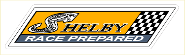 Shelby Race Sticker