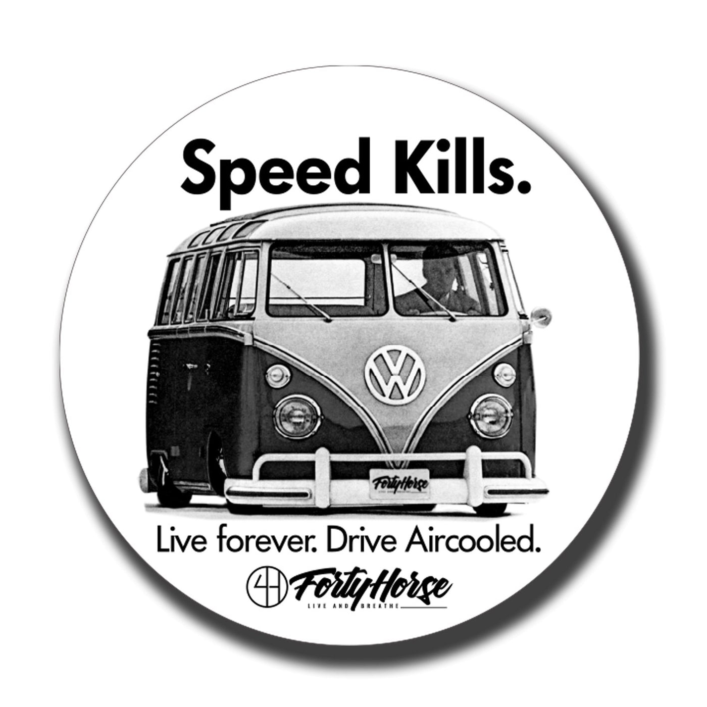 Speed Kills Split Kombi Sticker