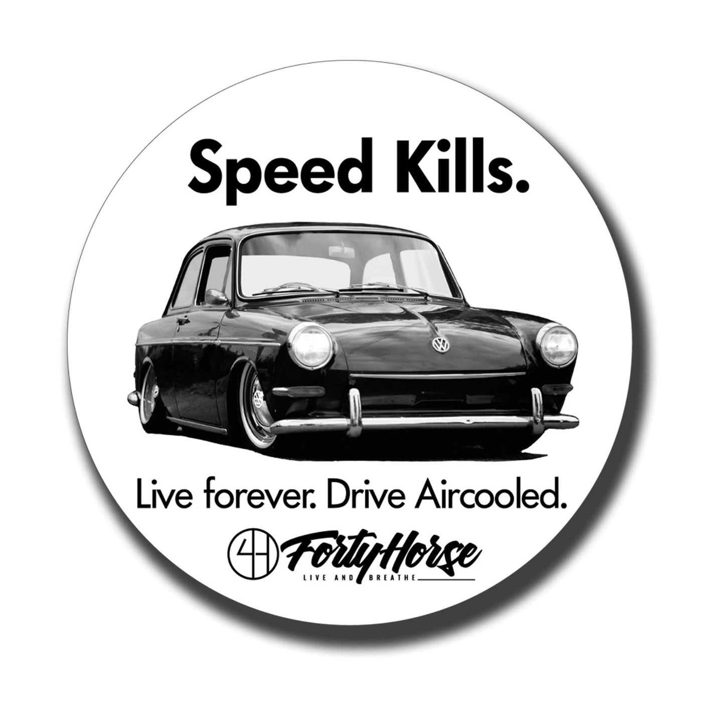Speed Kills Type 3 Sticker