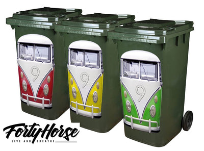 VW Bin Wraps - Large Bin - Split Kombi