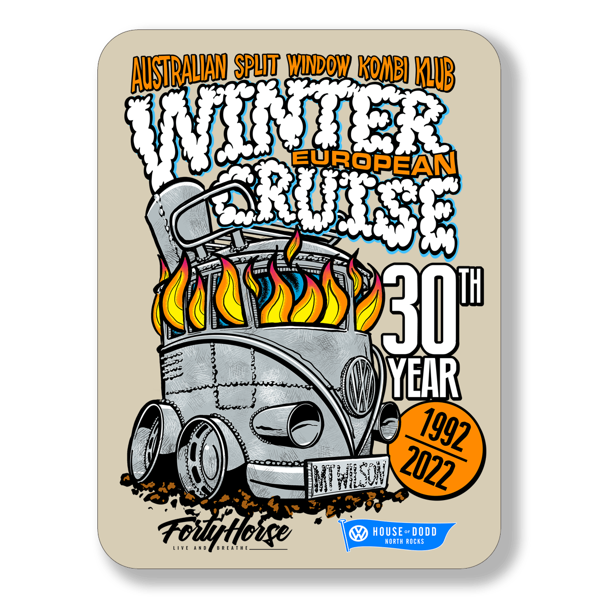 Winter Cruise 2022 Sticker